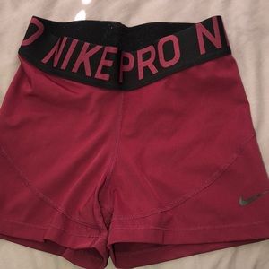 Nike pro shorts